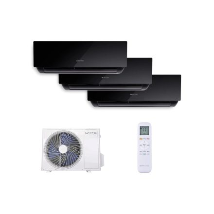 Multi split 8 kW + 3x Onyx 3,5 kW