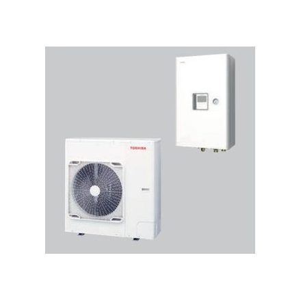 TOSHIBA ESTIA HWT-801HW-E / HWT-1101XWHT9W-E 8 KW Hydrobox osztott levegő/víz hőszivattyú